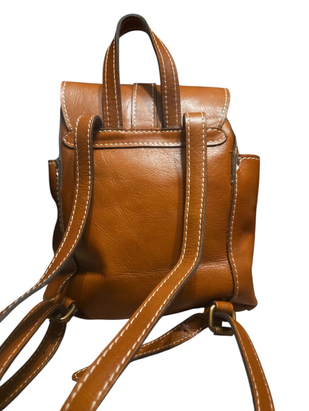 Patricia Nash Aberdeen leather backpack - Picture 3 of 8